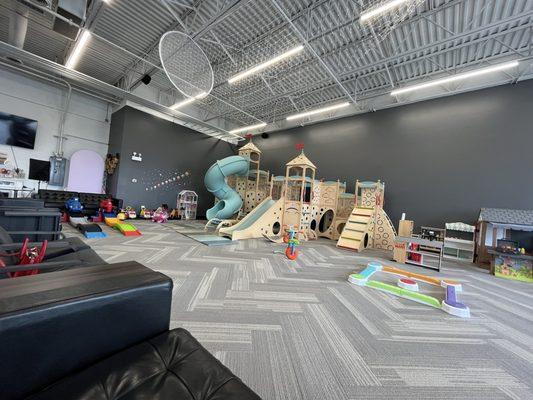 Lots of space and seating.