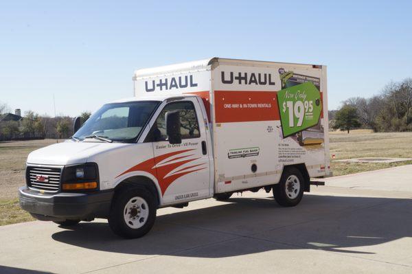 Rent a U-Haul truck in-town for as low as $19.95 +mileage