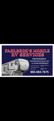 Fahlbecks Mobile Rv Service