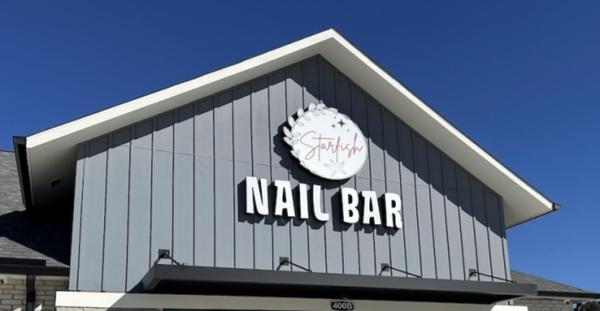 Starfish Nail Bar - front sign #pedicure #nailsalon