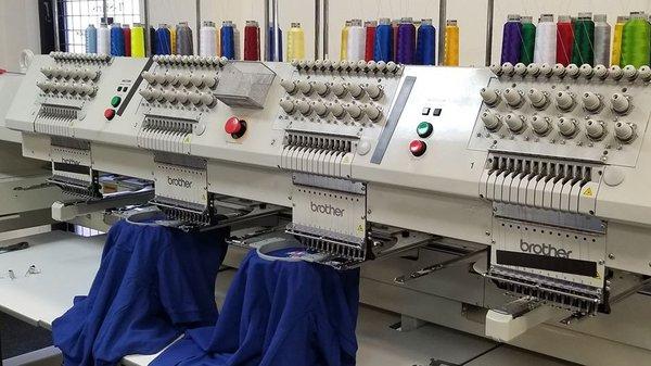 Our embroidery machine