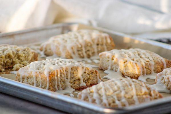 Fresh bakery items in our micro-bakery