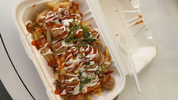 Buffalo chicken fry's