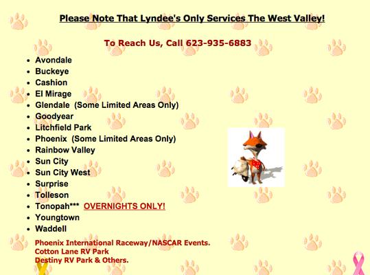 Lyndee's Pet Sitters