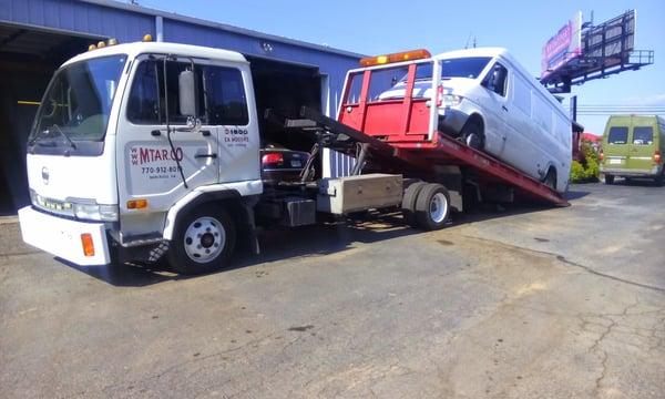 Satisfactory towing service*****