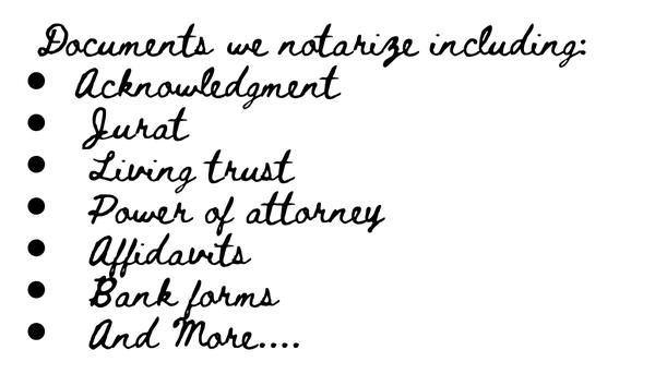 9X Notary Services LLC