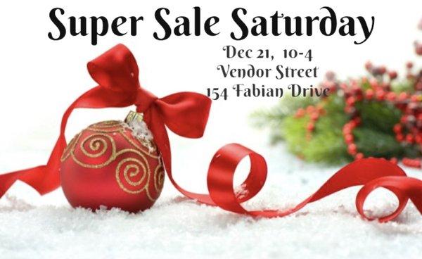 Saturday December 21st 10-4