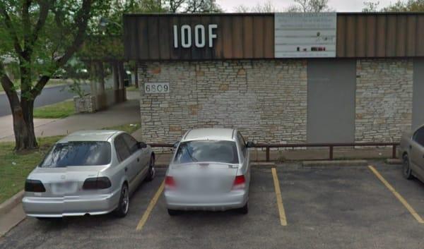 Building view from Guadalupe side. This is just north of Rowley Insurance and the barbershop, 2 blocks from Airport Blvd.