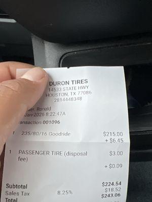 Duron Tires