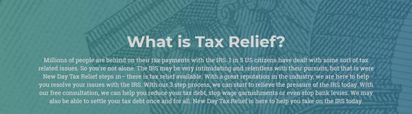 New Day Tax Relief