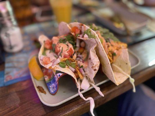 Butter chicken Kati Taco