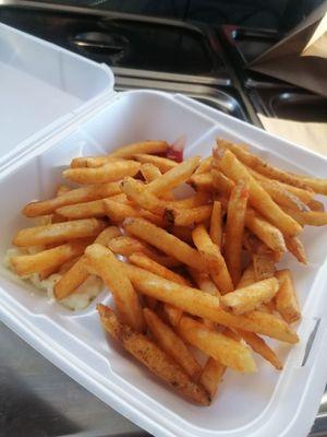 Fresh fries love it