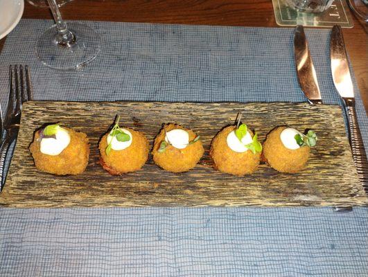 lobster arancini