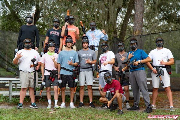 Frat party? Bachelor party? Birthday party? Paintball fits the bill no matter what!