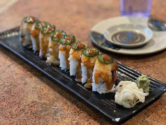 Spicy scallop roll