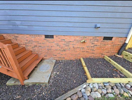 before and after some of our best job.