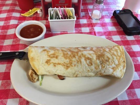 Grilled Chicken Burrito