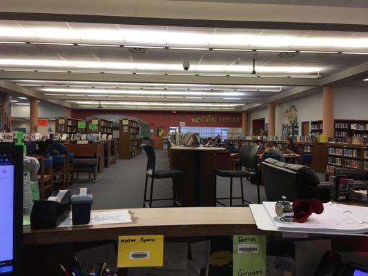 AH Meadows Public And High School Library