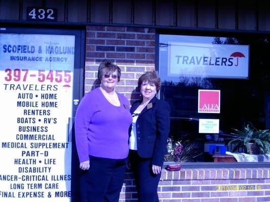 Diane Scofield and Marlene Fleenor, Owners