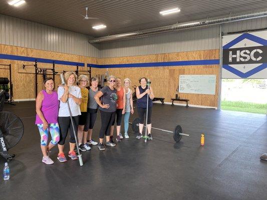 All the strong ladies.