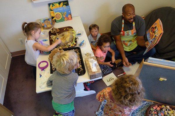 Photos from the Hancock Street Preschool classroom