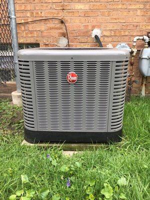 New air conditioner for Mr. Ronald Gerling in Hammond Indiana