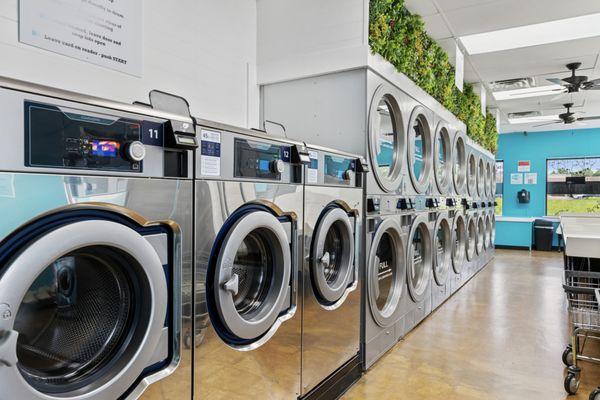 Interior, washing and drying machines