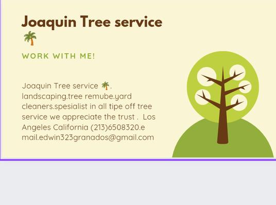 Tree service Joaquin