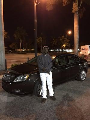 Nick next to his new Buick