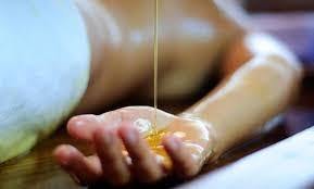 Experience a Warm Herbal Oil Massage (Abhyanga - Ayurvedic massage from India)
