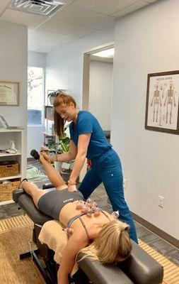 Comprehensive Chiropractic care utilizing soft tissue therapies and adjustments.