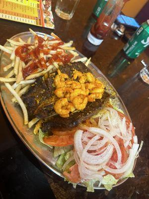 Beef Ribs with Shrimps