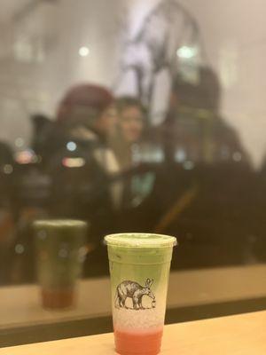Strawberry Matcha Latte (SML)