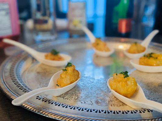 Food by Chef Melech Castillo