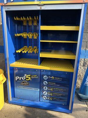 No detailing spray at Take 5 car wash on Elvis Presley @9:15 sept 16