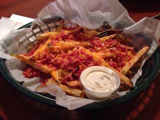 Bacon cheese fries