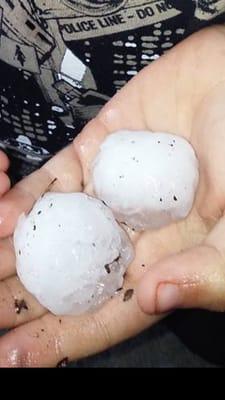 Hail stones