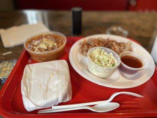 Bbq pork BBQ Plate - Pork