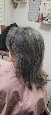 After nice fresh. Done by Mary Gonzalez