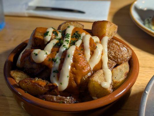 Patatas Bravas - this was by far my favorite tapas of the night 100%