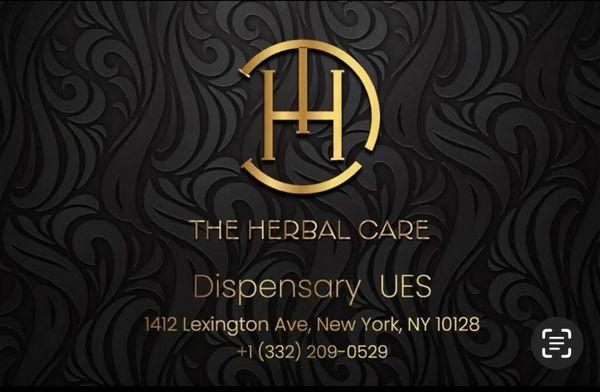 THE HERBAL CARE BUSINESS CARD