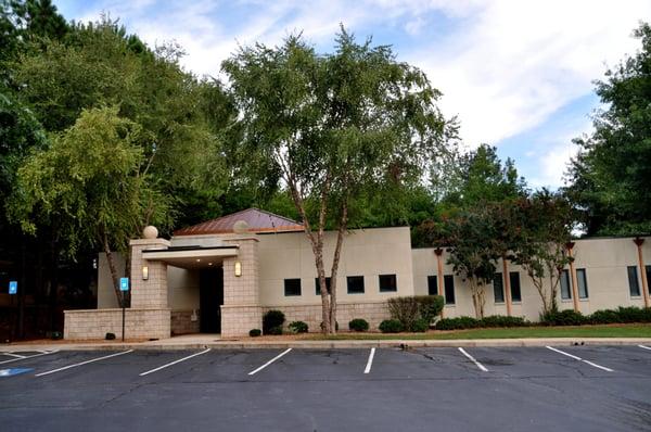 Outside his office at Field Foot & Ankle clinic