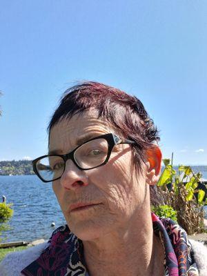 And now I'm left with this horrifying.Chemo cut that makes me look like a dude