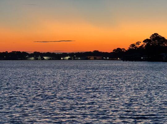 Beautiful end to a fantastic day on the water!
