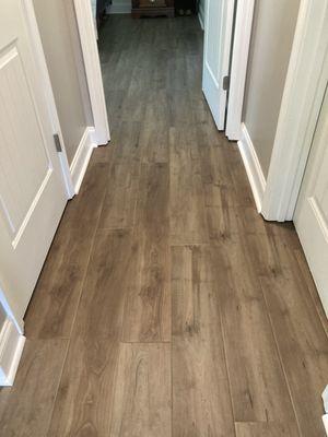 Beautiful new flooring