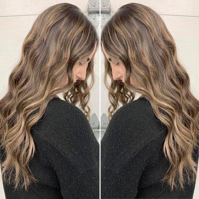 Dimensional brunette glow up! By Owner, Carrianne.