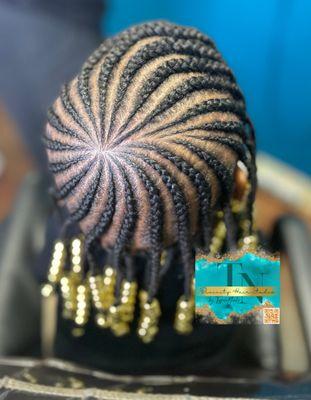 Toddler feedins with beads