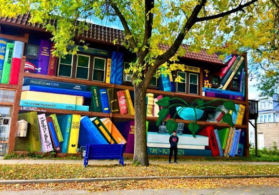 Heights Dream Library Mural