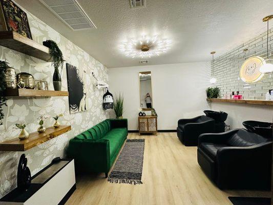 Zero gravity Luxury shampoo bowls