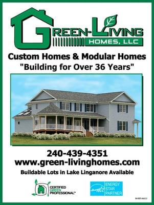 Modular or Custom Homes we build them GREEN FRIENDLY!